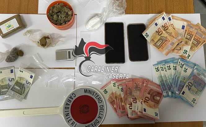 Blitz contro il traffico di droga sul litorale domizio: 6 indagat