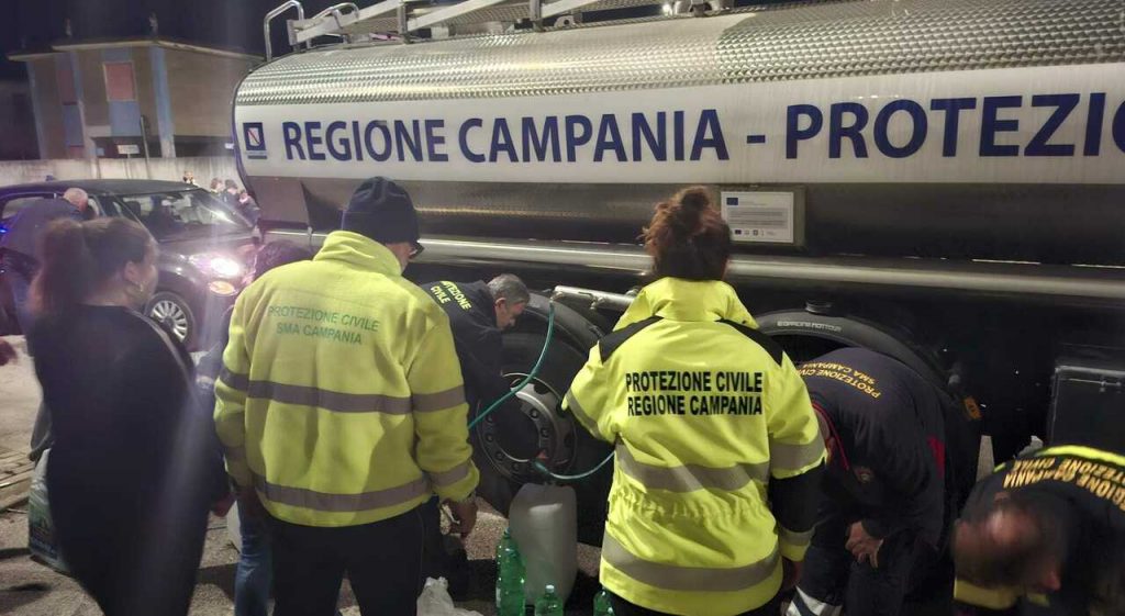 Emergenza idrica a Castel Volturno: intervento immediato della Re