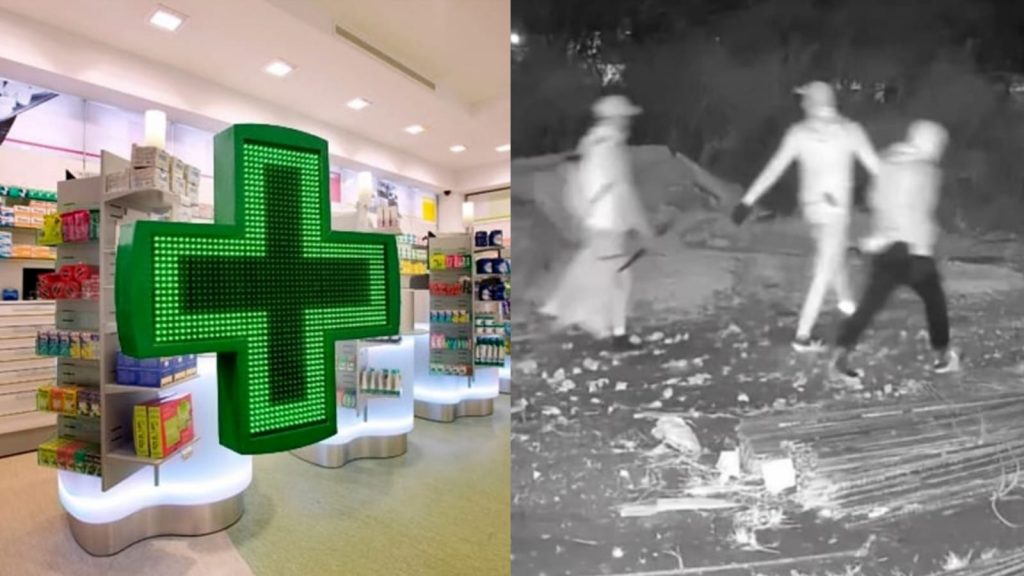 Inseguimento sul Litorale Domizio: Arrestato Ladro di Farmacia