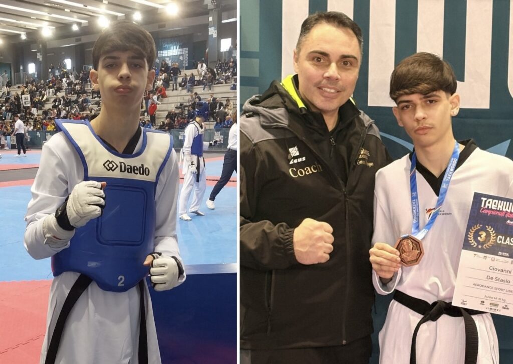 Mondragone Brilla: De Stasio Bronzo ai Campionati Italiani Taekwo